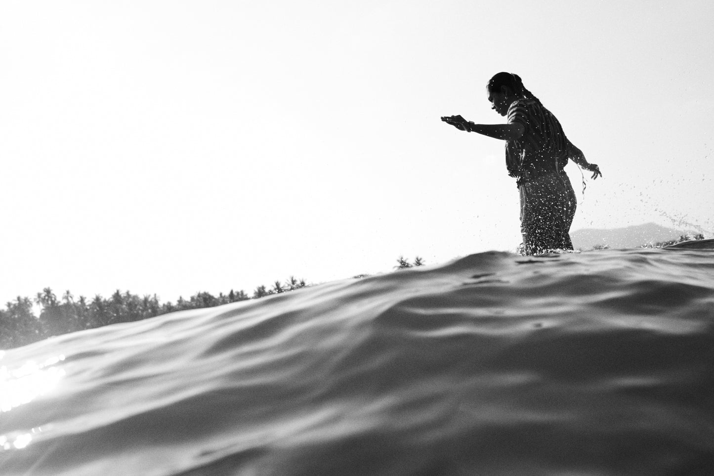 Caminar Sobre el Agua | Black & White